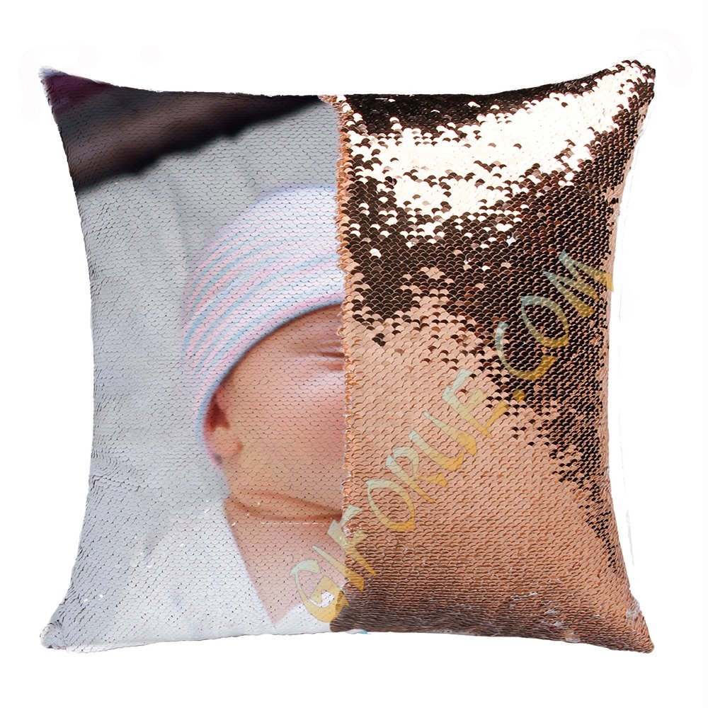 boys sequin pillow